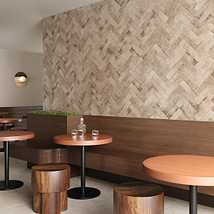 Seville Delfi Dark Beige 3x12 Travertine Look Matte Porcelain Tile