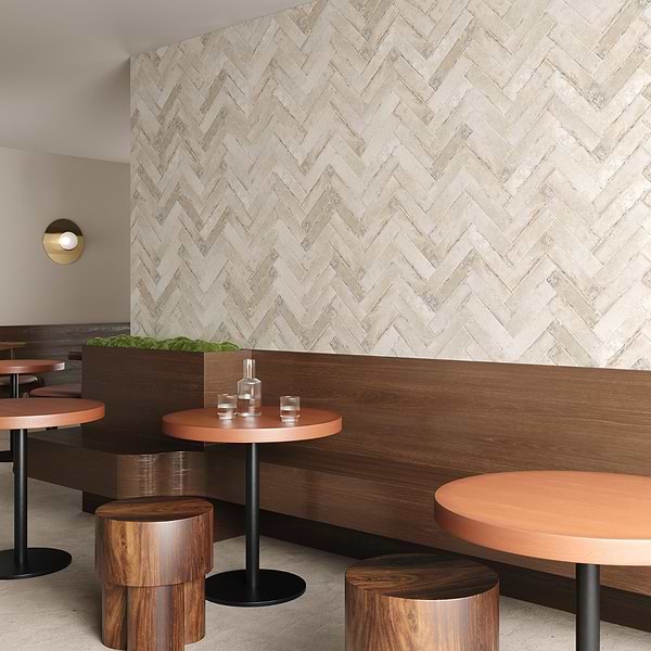 Seville Pergamo Beige 3x12 Travertine Look Matte Porcelain Tile
