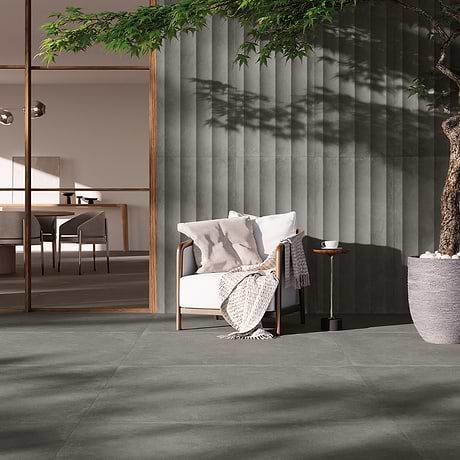 Lucreto Gray 24x48 Matte Porcelain Tile