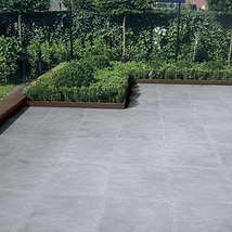 Trail Portland Gray 24x24 Textured Porcelain 2CM Outdoor Paver