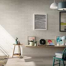 Brick Urbana Bianco 3x12 Matte Porcelain Brick Look Tile
