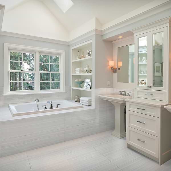 Miles Bright White 12x24 Matte Porcelain Tile