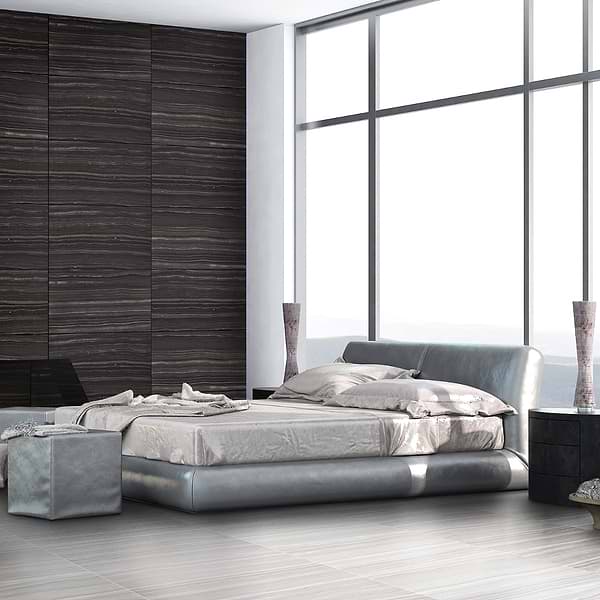 Miles Universe Black 12x24 Matte Porcelain Tile