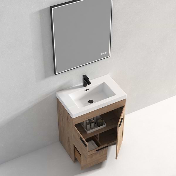 Mona 30" Classic Oak Vanity And Counter
