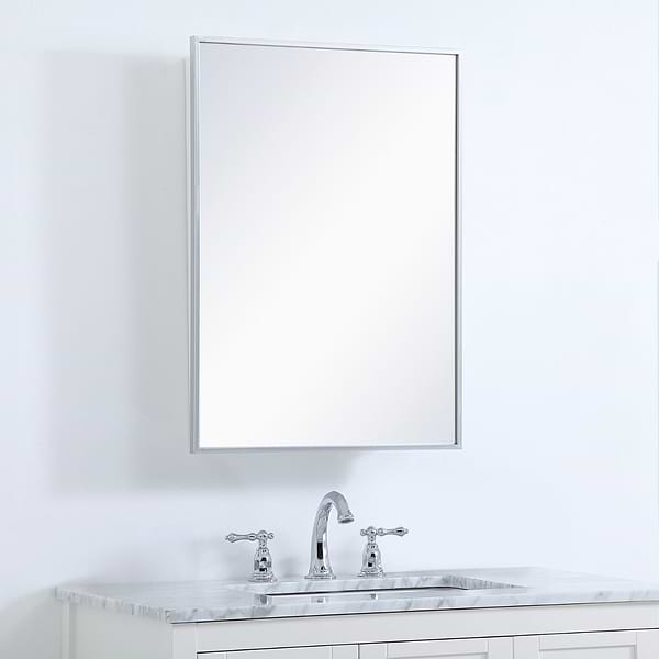 Oraya Silver 20x28" Medicine Cabinet