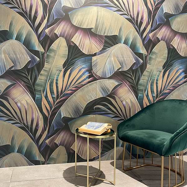Monet Temptation Multicolor 24x48 Artisan Decor Matte Porcelain Wall Tile