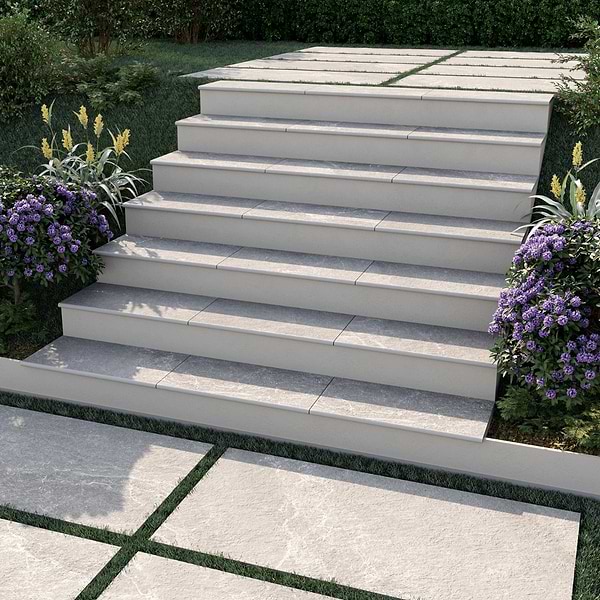 ZenTech Chalk White 24x48 Matte Porcelain 2CM Outdoor Paver