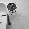 Terrazzo Hex Gray 9" Terrazzo Look Matte Porcelain Tile; in White + Gray  Porcelain; for Backsplash, Bathroom Floor, Bathroom Wall, Commercial Floor, Floor Tile, Kitchen Floor, Kitchen Wall, Outdoor Floor, Outdoor Wall, Pool Tile, Shower Floor, Shower Wall, Wall Tile; in Style Ideas Craftsman, Mediterranean, Mid Century, Modern; released 2025; new, trends