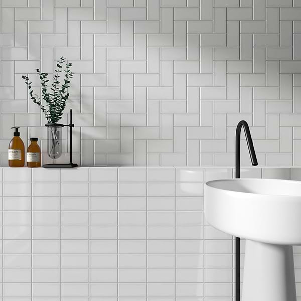 Park Hill Light Gray 3X6 Polished Porcelain Tile
