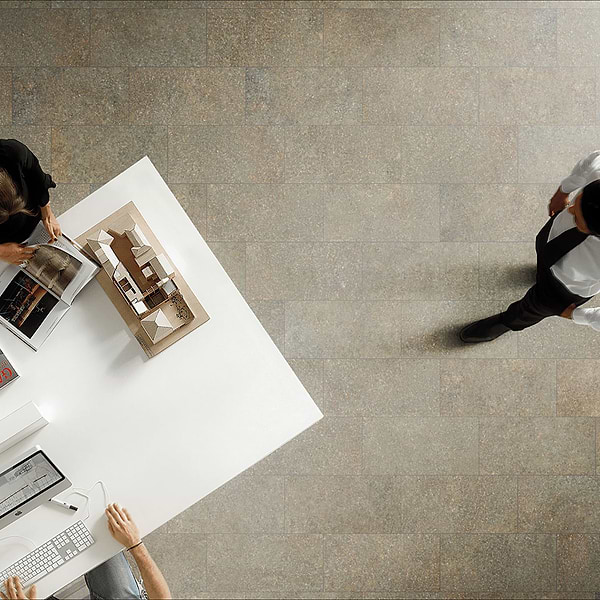 FusionTech Berlin Brown 12x24 Matte Porcelain Tile