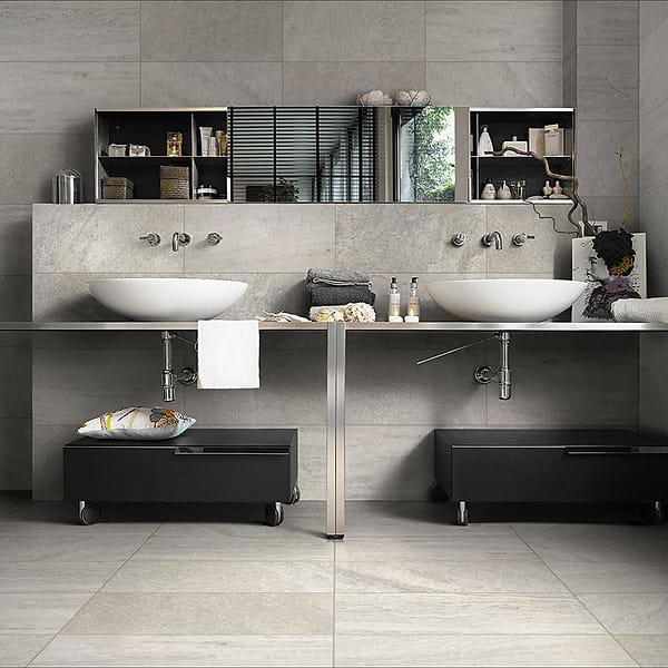 FusionTech Miami White 12x24 Matte Porcelain Tile