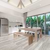 Nashville Gray 24x48 Travertine Look Polished Porcelain Tile