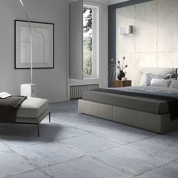 Portrait Ocean Blue 24x24 Matte Porcelain Tile