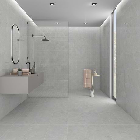 Boscato Cream White 12x24 Marble Look Matte Porcelain Tile