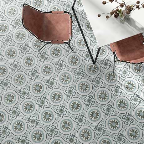 Encaustic Look Porcelain Tile for Backsplash,Kitchen Floor,Kitchen Wall,Bathroom Floor,Bathroom Wall,Shower Wall,Shower Floor,Outdoor Floor,Outdoor Wall,Commercial Floor