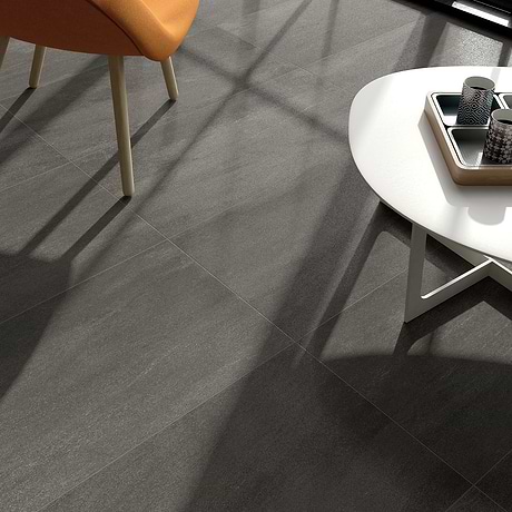 Karo Black 12x24 Matte Porcelain Tile