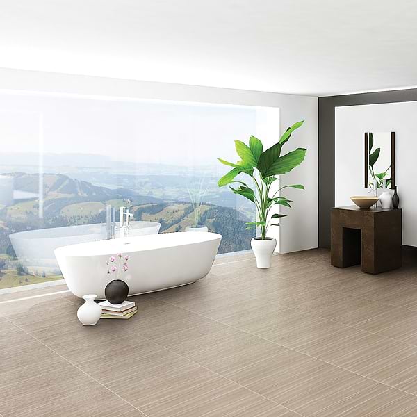 Miles Taupe Blend 12x24 Matte Porcelain Tile