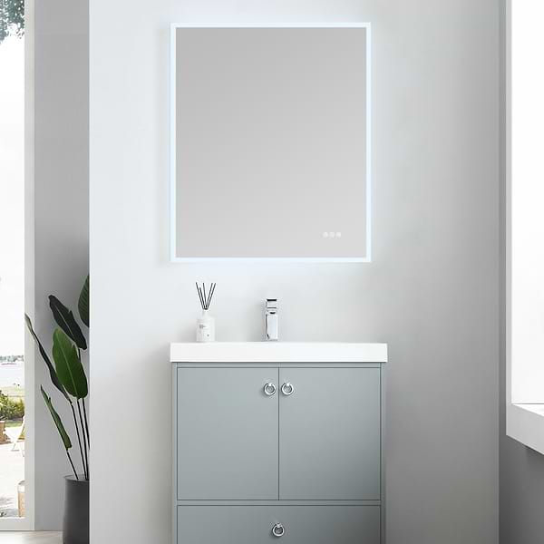 Rige 30x36" Rectangle LED Mirror