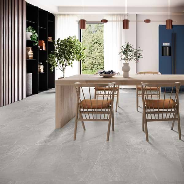 ZenTech Chalk White 36x36 Matte Porcelain Tile
