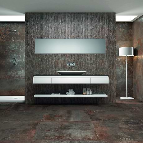 Metallic Look Porcelain Tile for Backsplash,Kitchen Wall,Bathroom Wall,Outdoor Wall