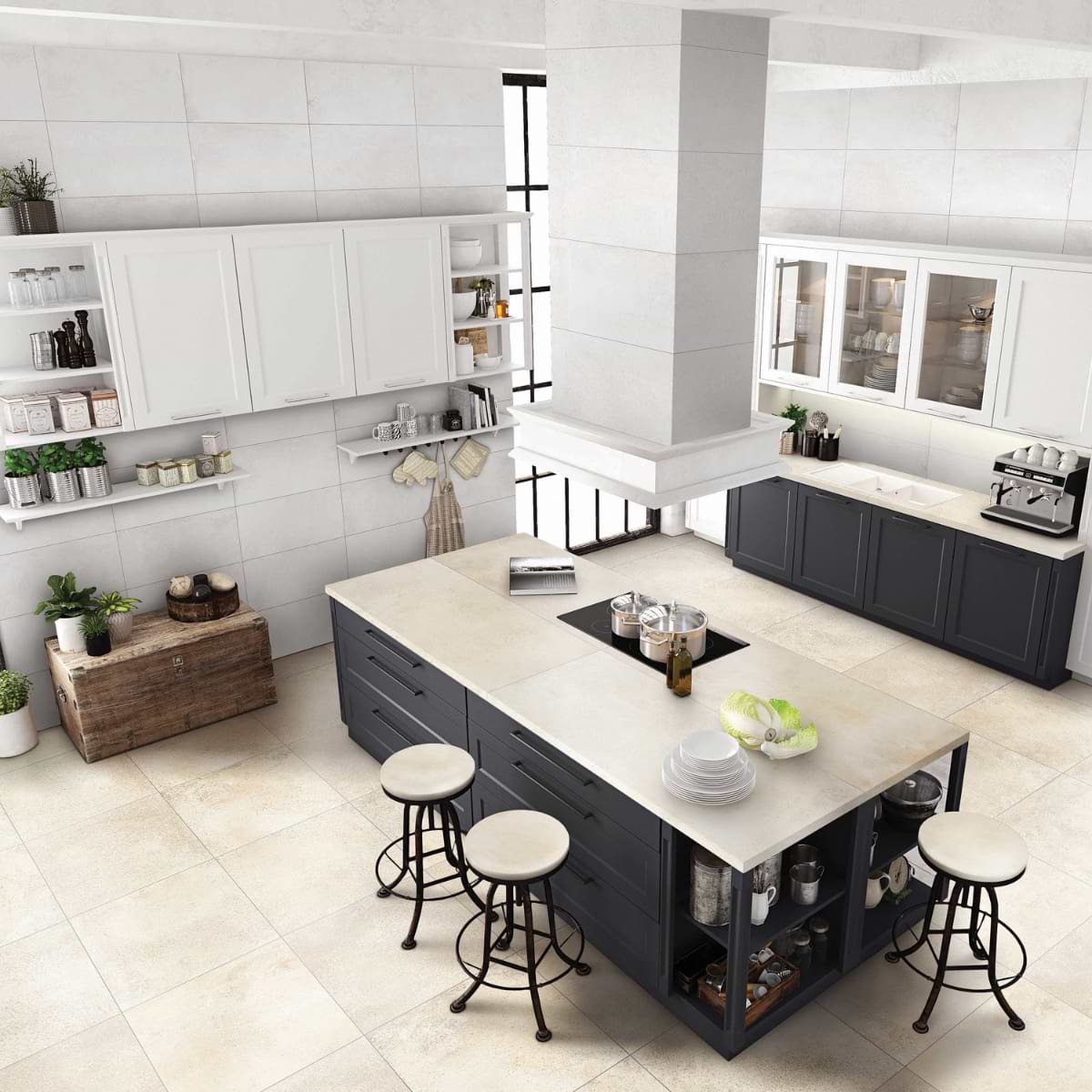 Bronx White 12x24 Matte Porcelain Tile; in White  Porcelain; for Backsplash, Bathroom Floor, Bathroom Wall, Commercial Floor, Floor Tile, Kitchen Floor, Kitchen Wall, Outdoor Floor, Outdoor Wall, Pool Tile, Shower Floor, Shower Wall, Wall Tile; in Style Ideas Contemporary, Craftsman, Transitional; released 2025; new, trends