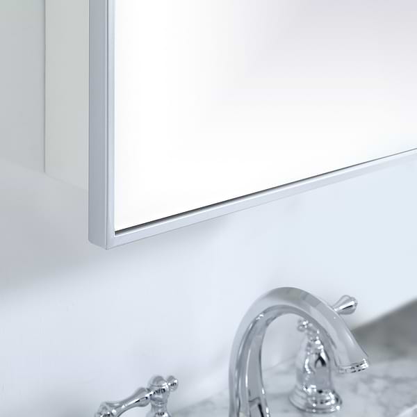 Oraya Silver 17x28" Medicine Cabinet