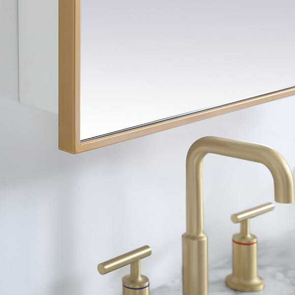 Oraya Brass 20x28" Medicine Cabinet