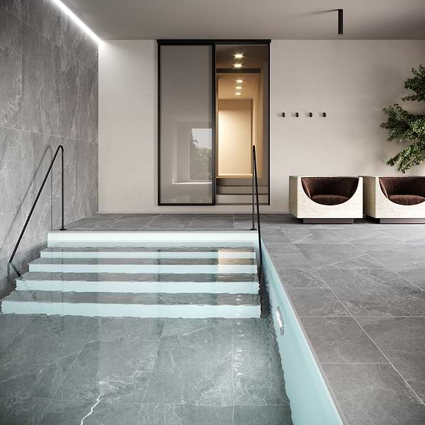 ZenTech Silver Gray 24x48 Matte Porcelain 2CM Outdoor Paver