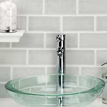 Disco-Nabi Tundra 3x6 Crackled Ceramic Wall Tile