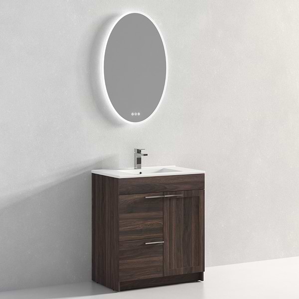 Rige 24x36" Oval LED Mirror