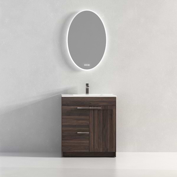 Rige 24x36" Oval LED Mirror
