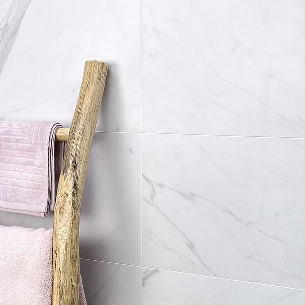 Basic Marble Bianco 12x24 Matte Porcelain Tile