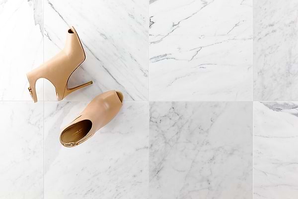 Statuario 12x12 Polished Marble Tile 