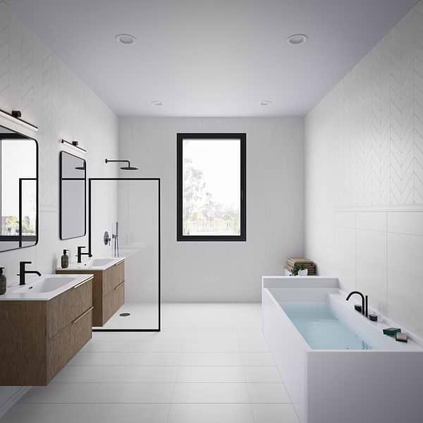 Bianco Dolomite White 3x12 Picket Premium Polished Marble Tile