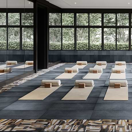 Bestow Saori Indigo Blue 24x48 Textured Porcelain Tile