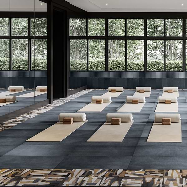 Bestow Telares Indigo Blue 24x48 Textured Porcelain Tile