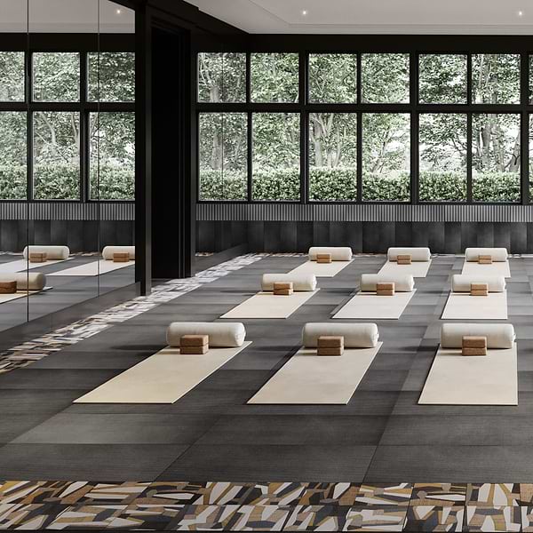 Bestow Saori Charcoal Gray 12x24 Textured Porcelain Tile