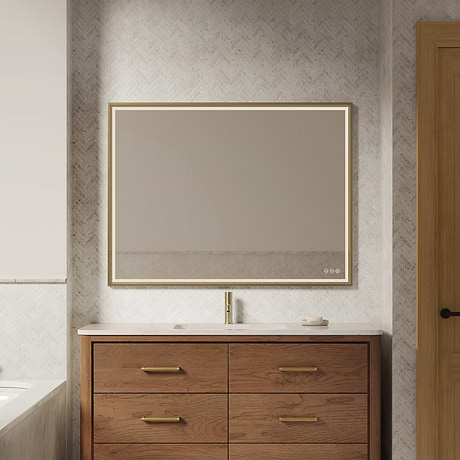 Mage Brushed Gold 48x36