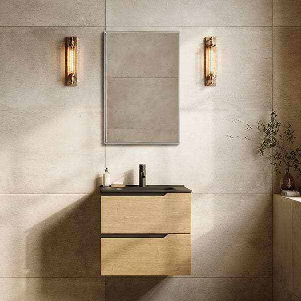 Everyday Dusk Silver 20x30" Rectangle Mirror