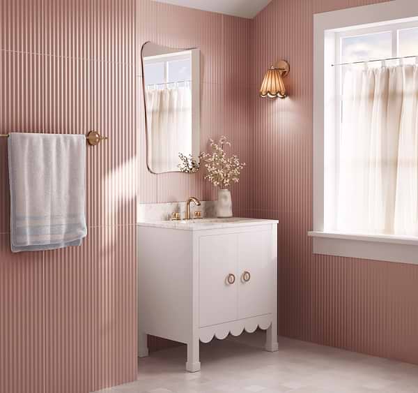Kasey White 30" Single Vanity with Carrara Marble Top