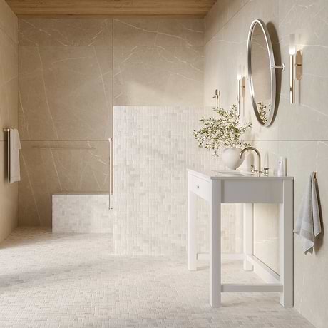 Murray White 48" Single Vanity with White Cultured Marble Top