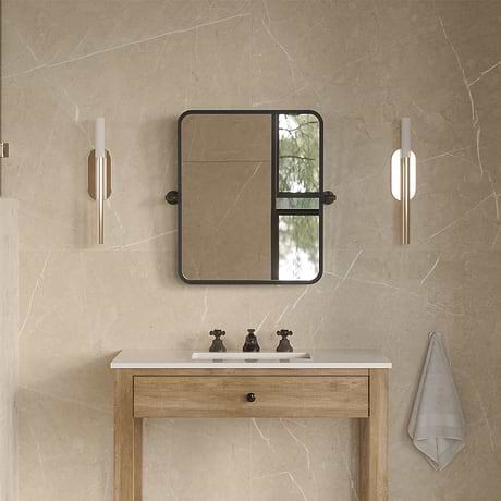 Liora Matte Black 20x24