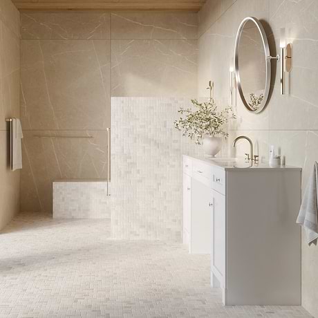 Calvin 60" White Single Vanity with Cultured Marble White Top