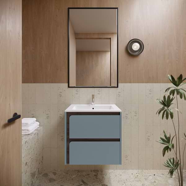 Piccoli Petite Avorio Cream 4x12 Terrazzo Look Matte Porcelain Tile