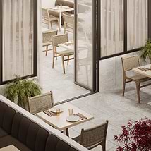 Shala Smoke White 18x26 Matte Porcelain Tile