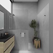 Lune Gray 24x48 Matte Porcelain Tile