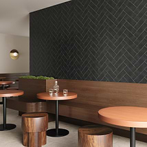 Diesel Camp Rock Black 4x12 Matte Ceramic Subway Tile