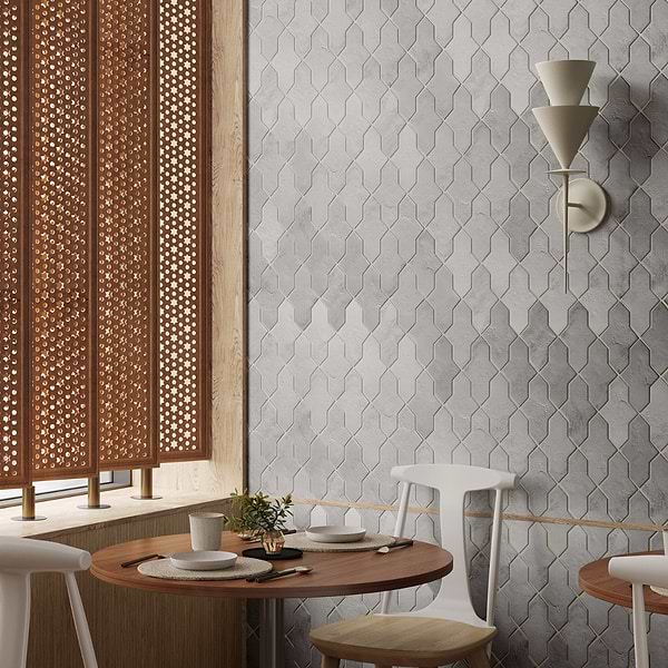 Parma Cruz Dove Gray 5x8 Terracotta Look Matte Porcelain Tile