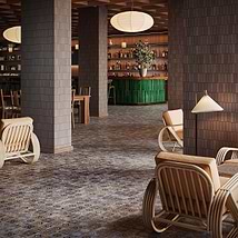 Morocco Medina Multicolor 4x4 Square Matte Porcelain Tile