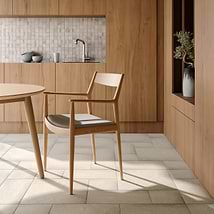 Seville Pergamo Beige 24x24 Travertine Look Matte Porcelain Tile